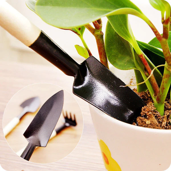 Kids Garden Tools Set – 3 Pcs Trowel, Shovel, Rake | Play & Move - Image 11