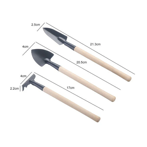 Kids Garden Tools Set – 3 Pcs Trowel, Shovel, Rake | Play & Move - Image 5