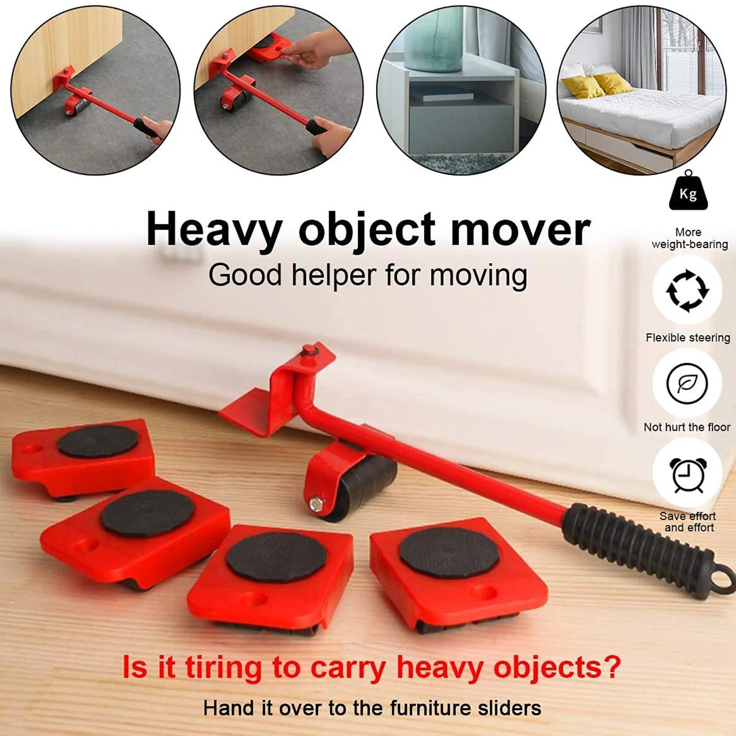Furniture Lifter Tool – Heavy-Duty Appliance Shifter | ToolMate Pro - Image 9