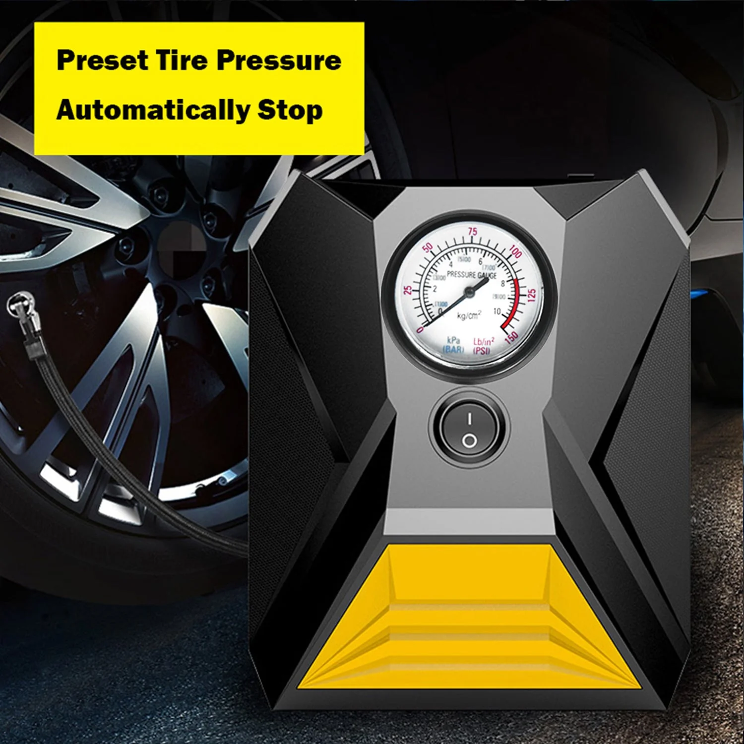 Car Tyre Inflator – Rapid Mini Portable Air Compressor | Velvet Wheels - Image 3