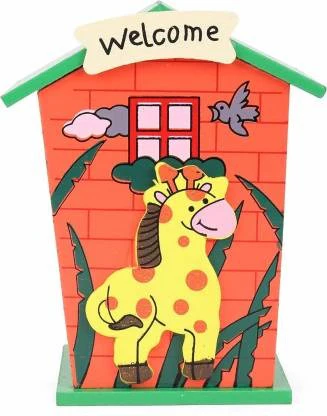 Wooden Piggy Bank – Cute House Shape for Kids | Inventive Play - Image 5