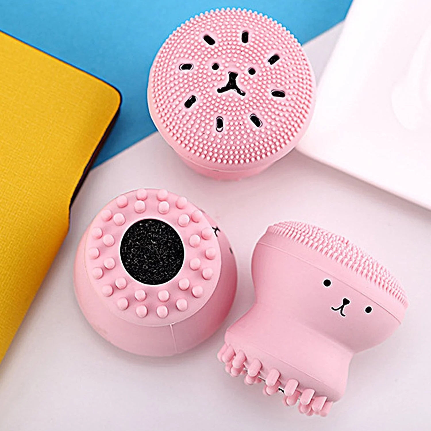 Silicone Facial Cleansing Brush – Octopus Shape & Gentle Massage | Velvet Wellness - Image 7