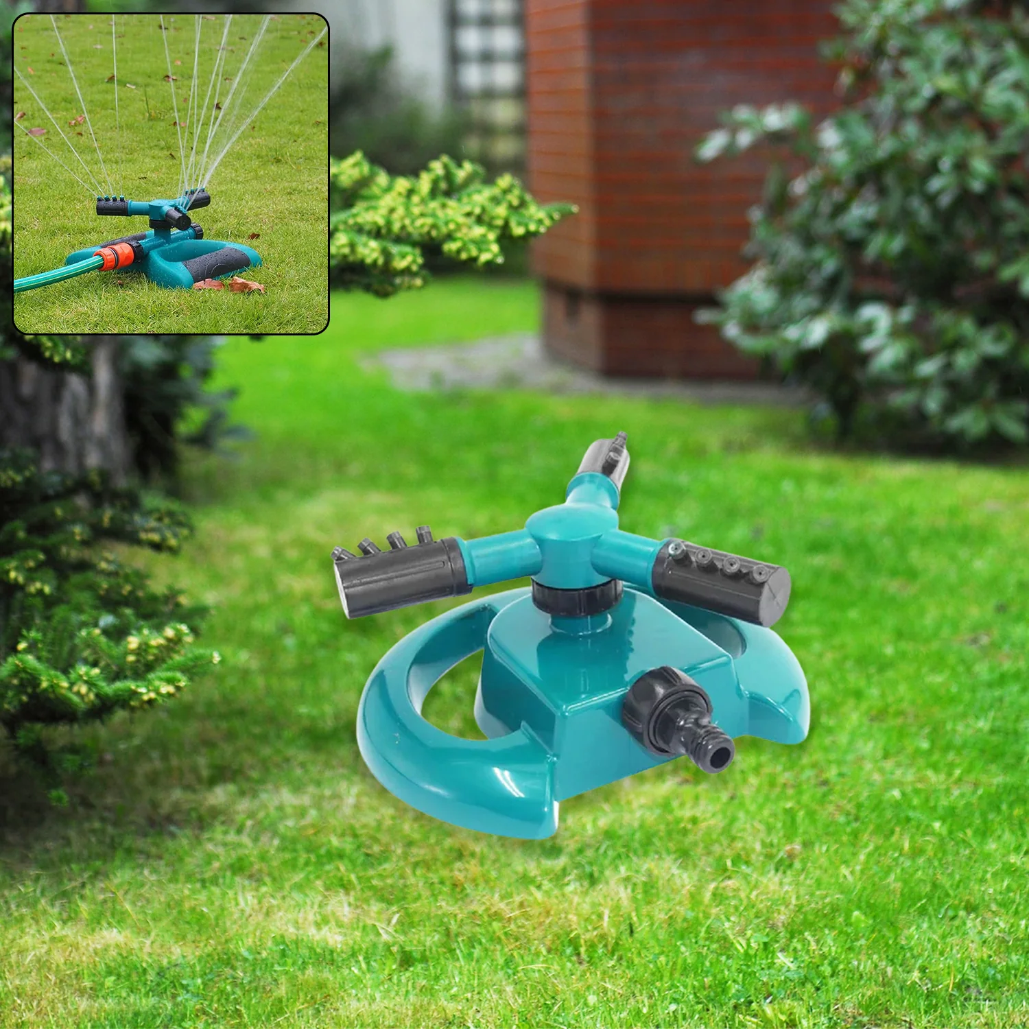 Rotating Garden Sprinkler – 360° Lawn Irrigation | Tidy Roots - Image 2