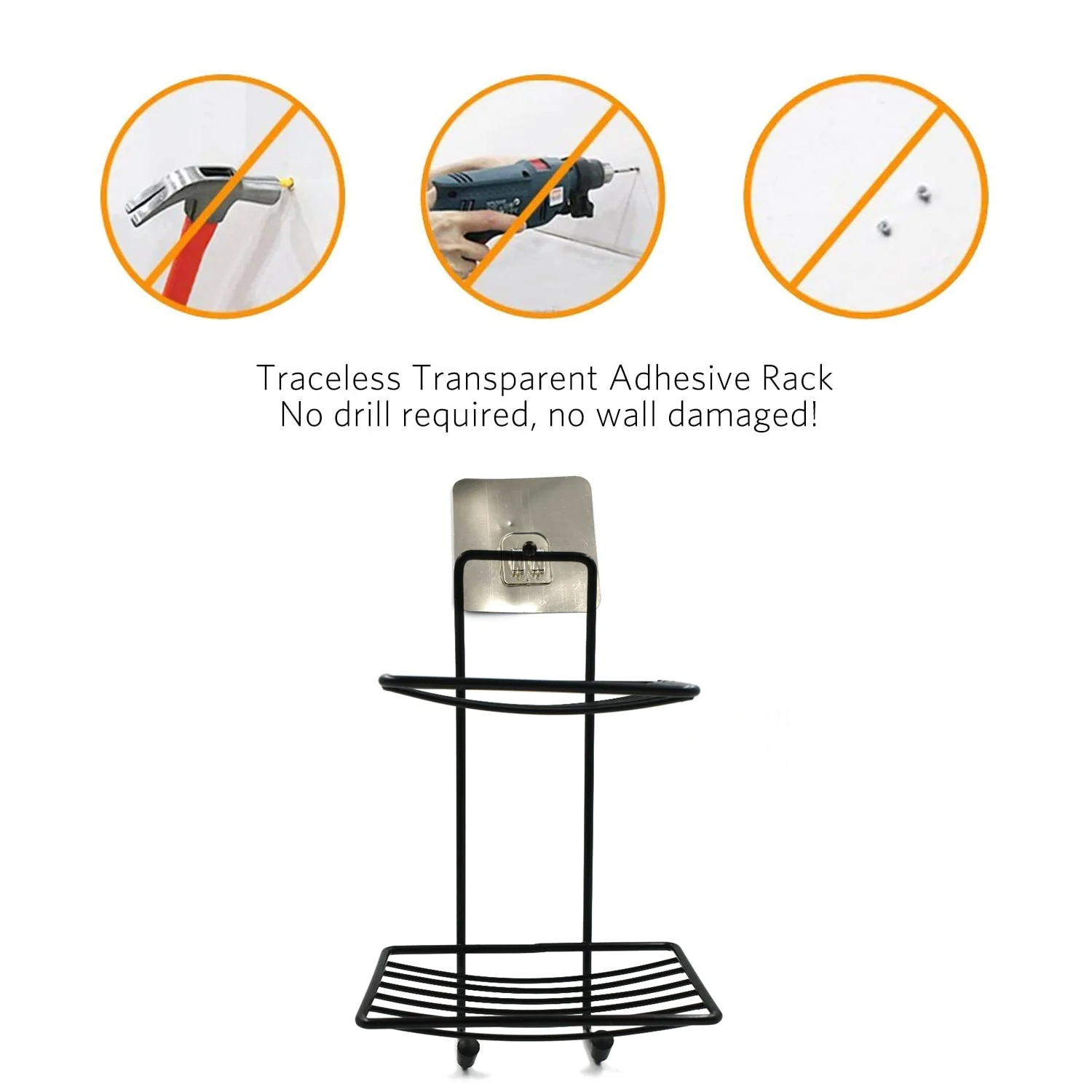 Stainless Steel Soap Rack – 2-Tier Bathroom Organizer | FreshAura - Image 3