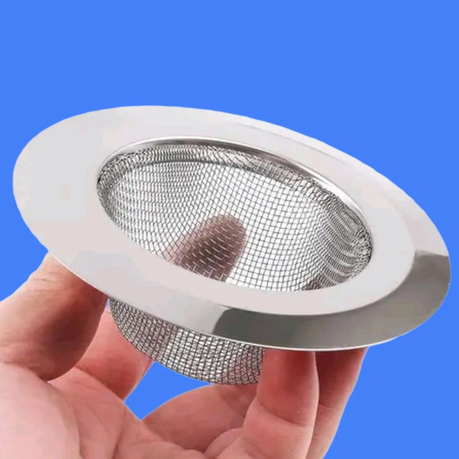Kitchen Sink Drain Strainer – Small 7cm Stainless Steel Stopper - Image 8