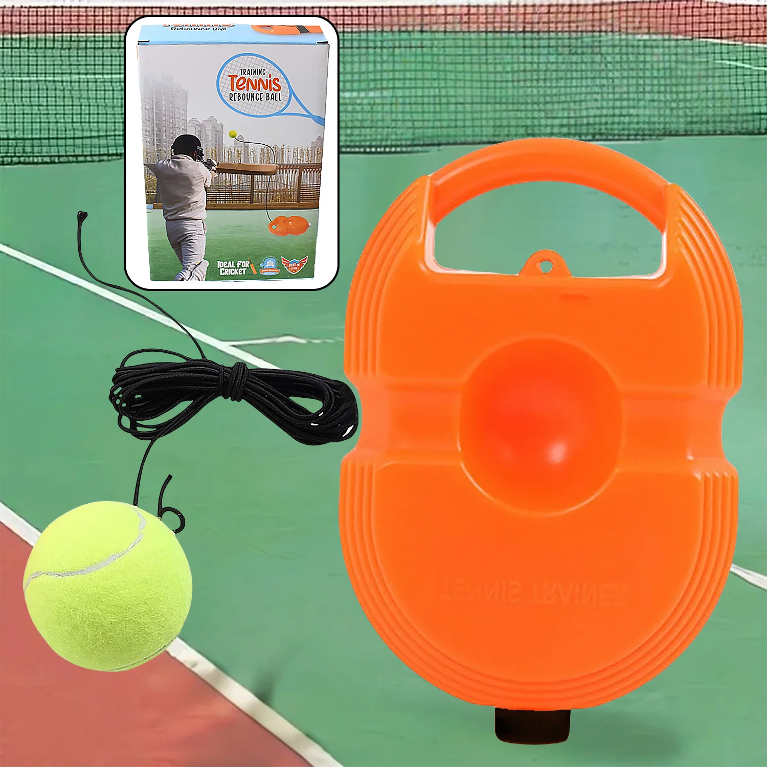 Tennis Rebound Trainer – Solo Practice Gear | FitFuzion - Image 3