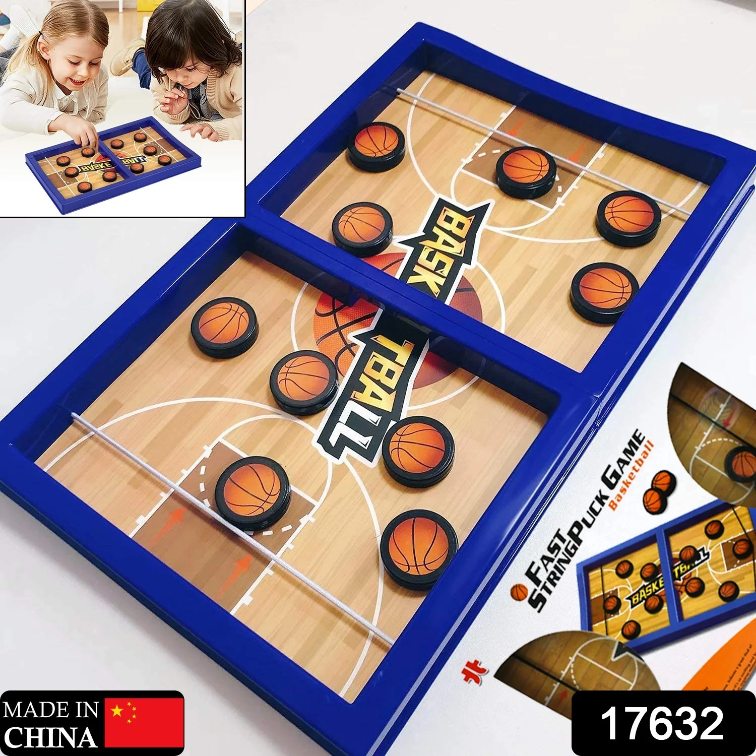 Desktop Basketball Game – Fast Sling Puck Fun for All Ages | Boardoria - Image 2