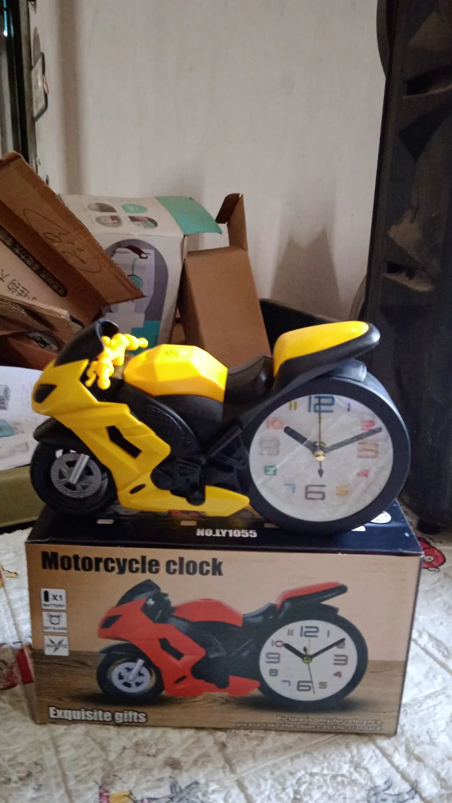 Retro Motorcycle Alarm Clock – Silent Engine Design | worko - Image 10