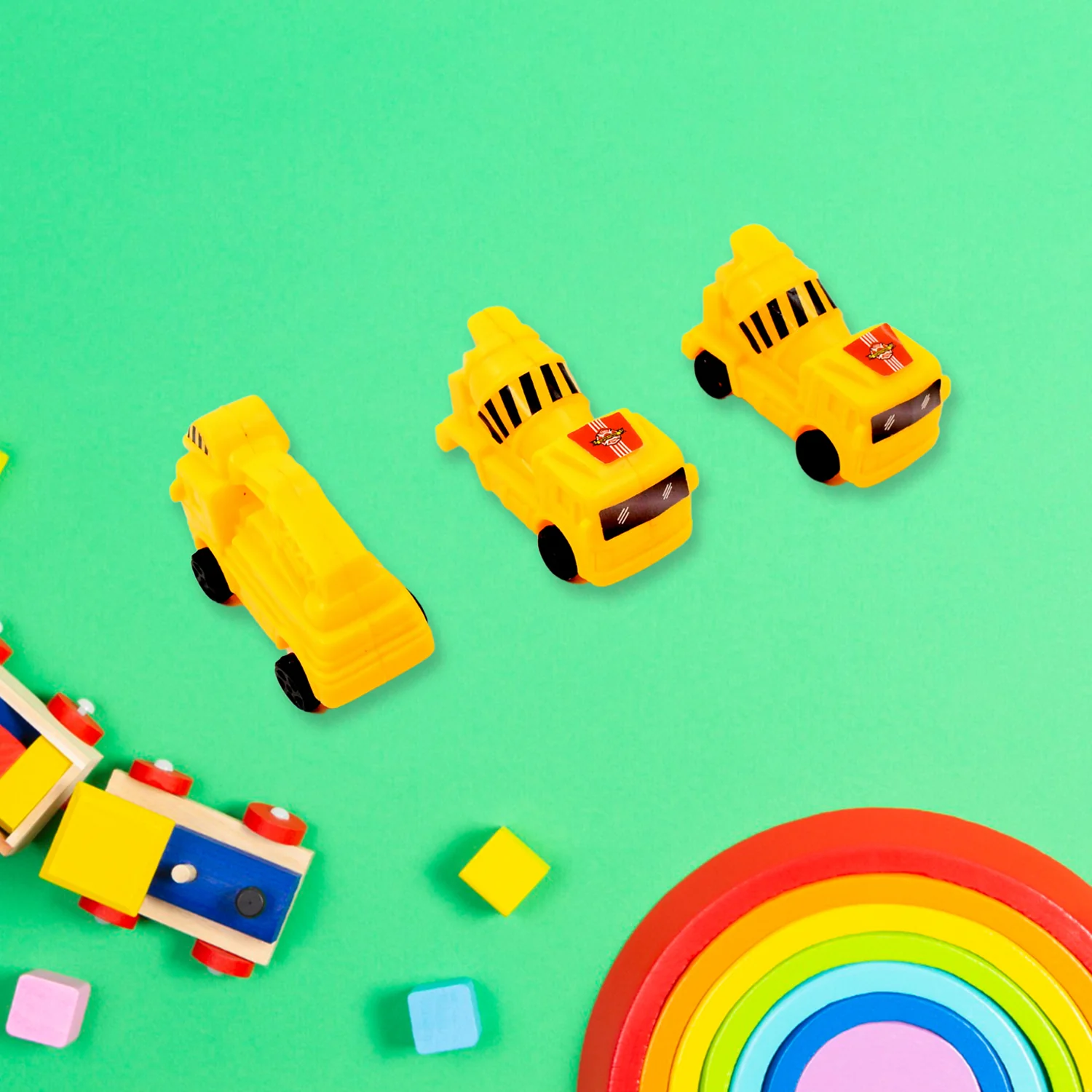 Kids Construction Vehicle Set – 6 Pcs Pull-Back Toys | Little Blocks - Image 6