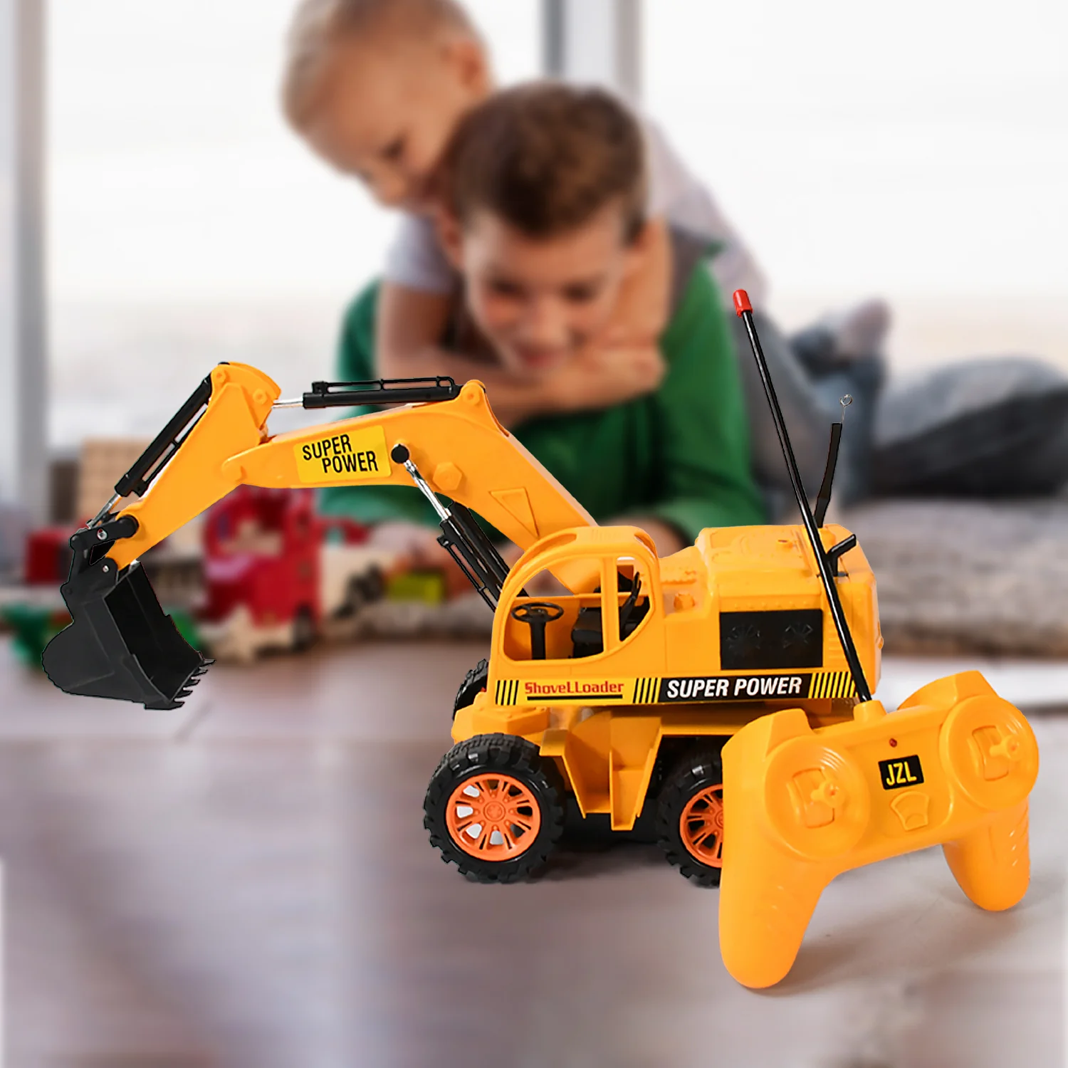 Remote Control JCB Toy – Construction Truck for Kids | Little Blocks - Image 3