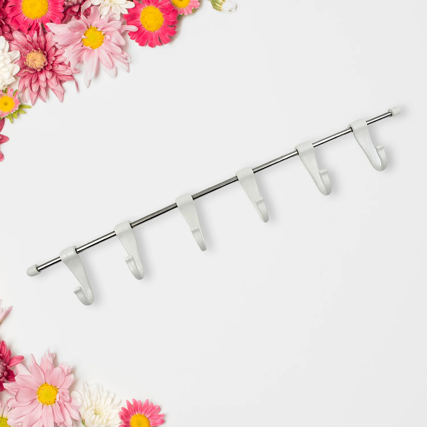 Stainless Steel Utensil Hanger – Nail-Free Kitchen Rail | CookAura - Image 7