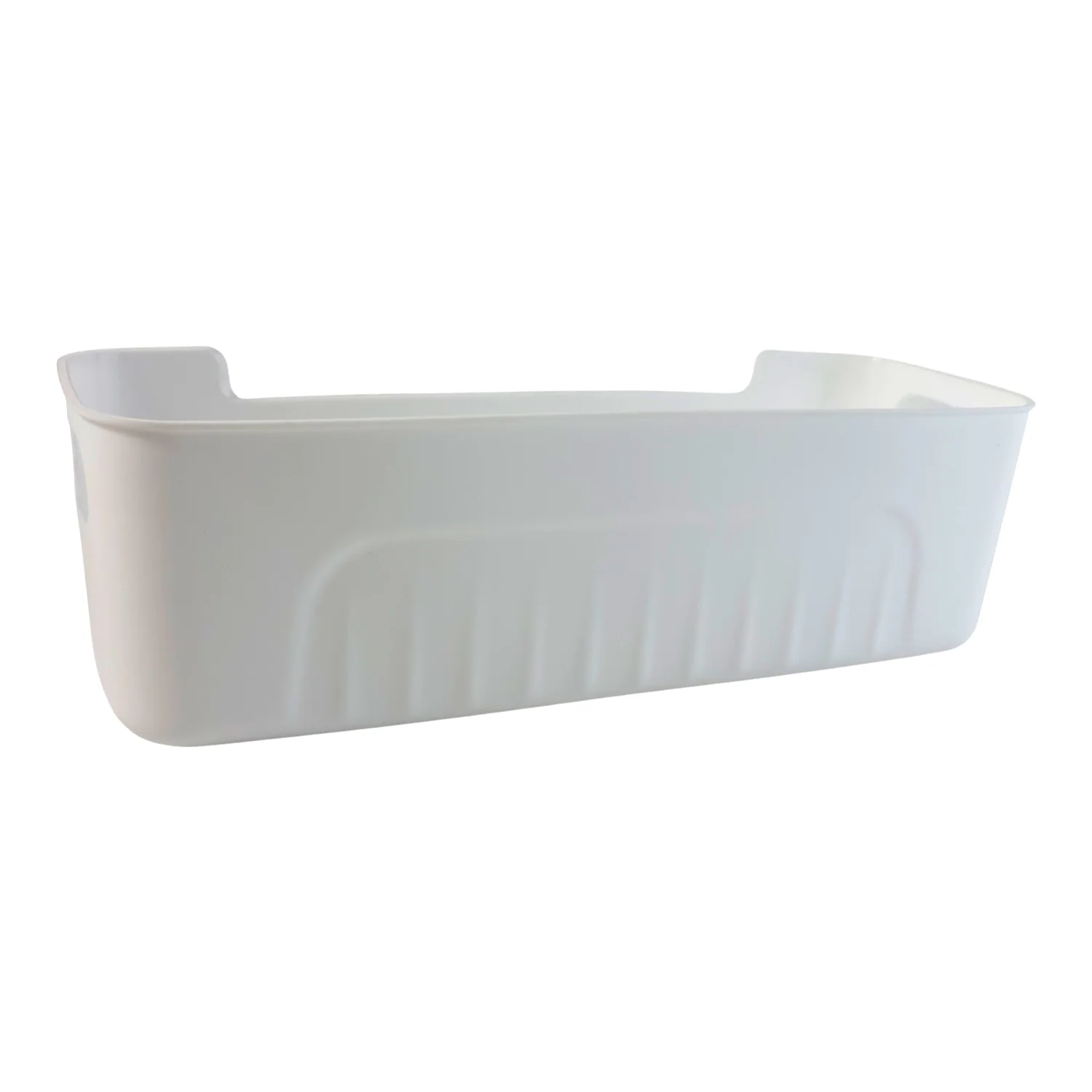 White Plastic Storage Basket Set – 4 Durable Stackable Organizers - Image 5