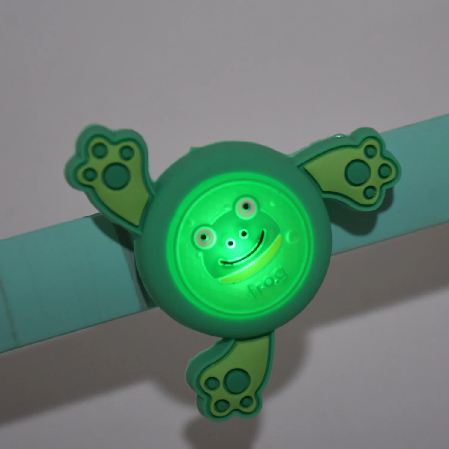 Kids LED Slap Bracelet – Spinning Light-Up Cartoon | Little Fashionistas - Image 5