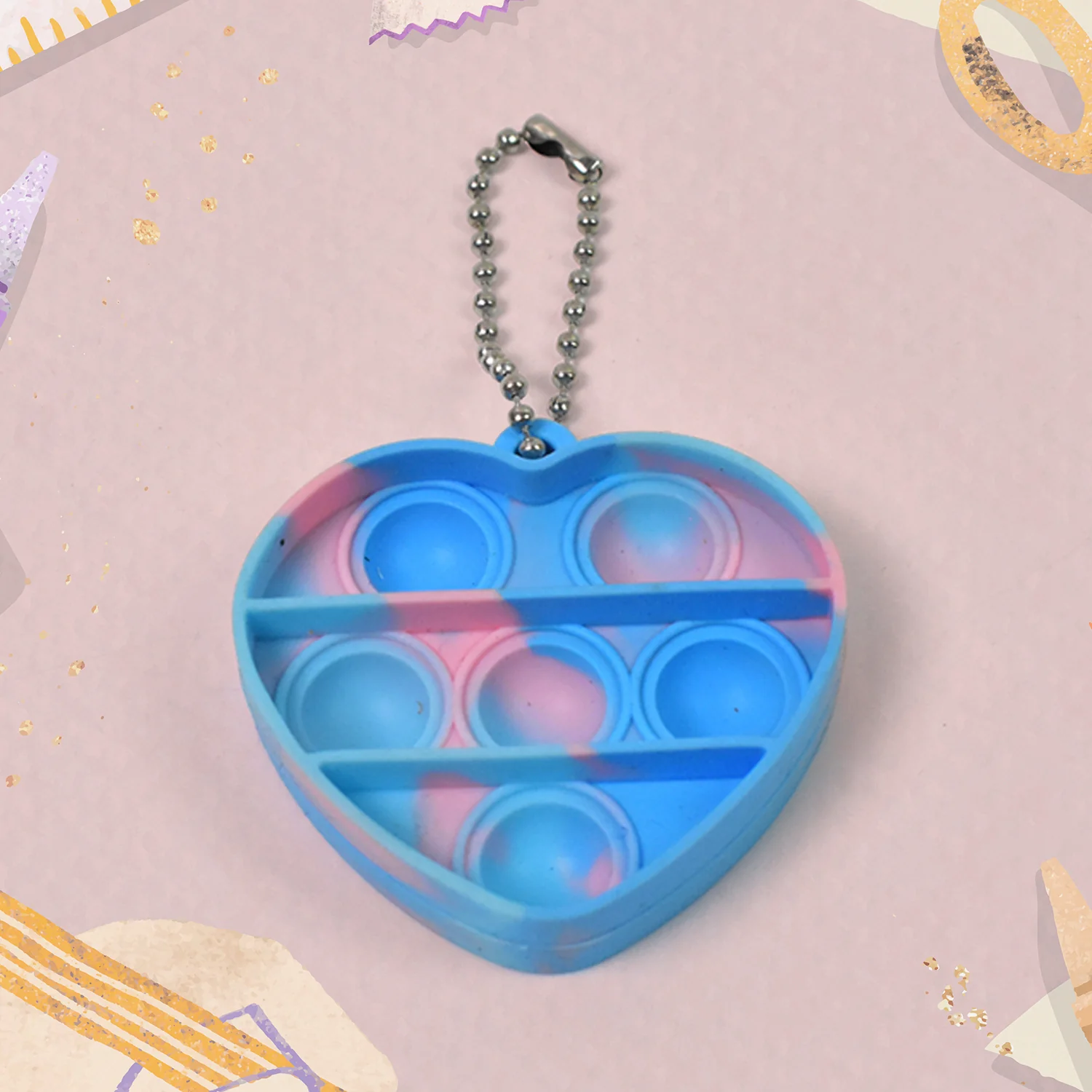 Mini Fidget Keychain – Pop Sensory Toy for Kids & Adults | Styleva - Image 4