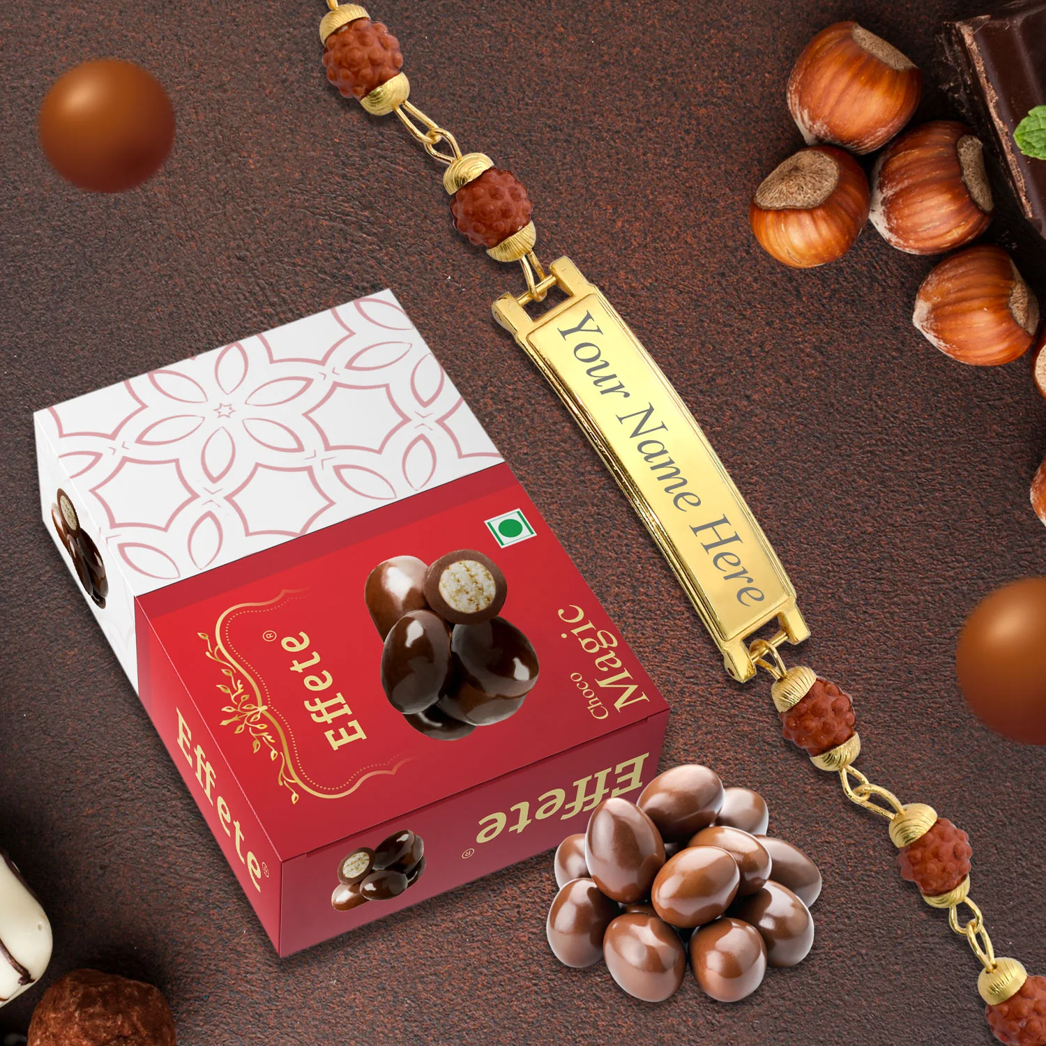 Personalized Bracelet Gift Set – With Delicious Chocolates | Print On Demand