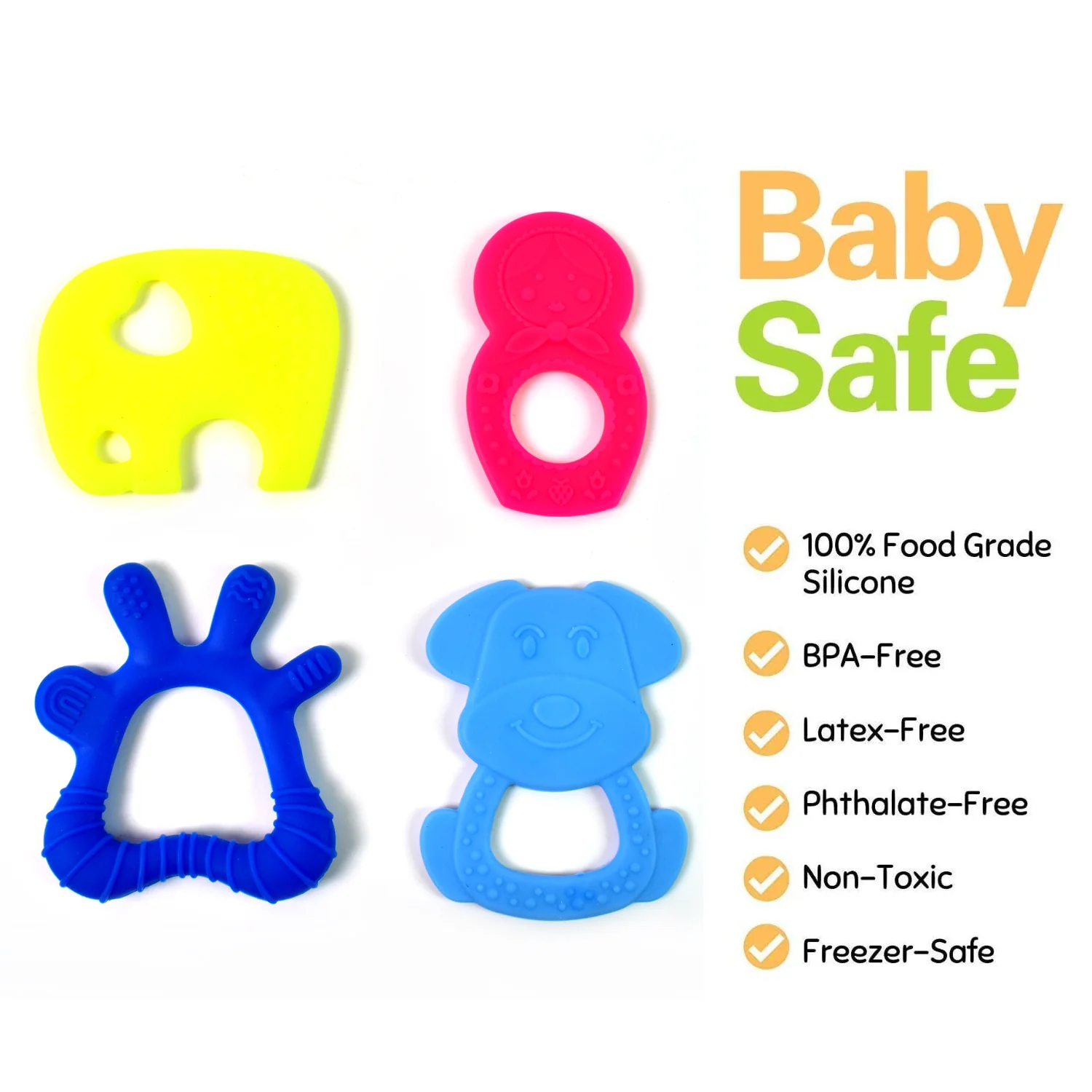 Silicone Baby Teether – Soft & BPA-Free Relief | Aditi - Image 6