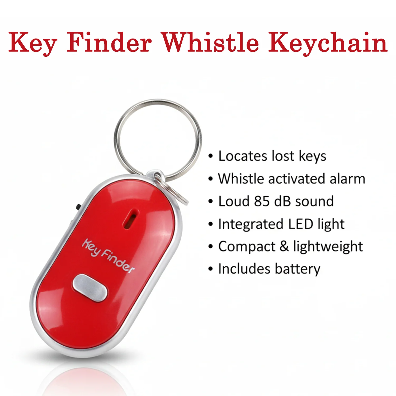 Key Finder with LED Light – Sound-Activated Locator for Keys - Image 4
