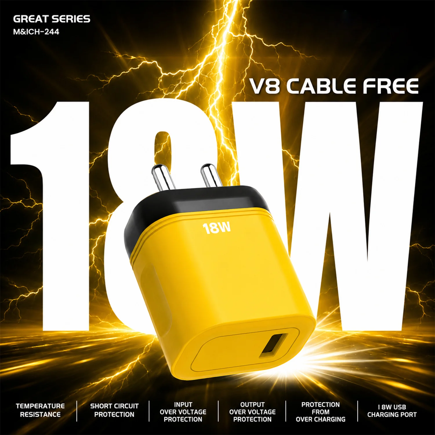 18W USB Fast Charger – Compact & Reliable Charging Solution - Image 2