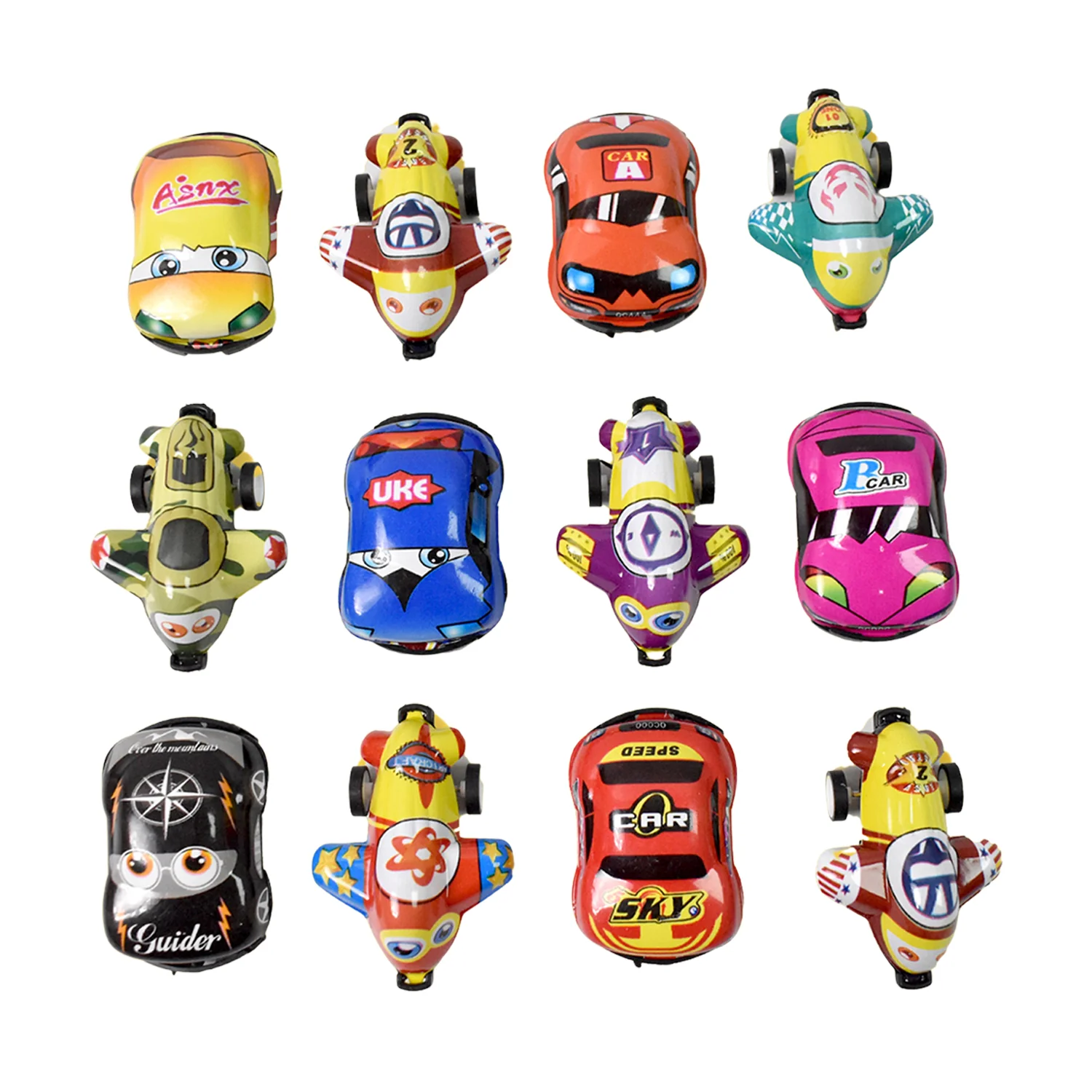 Mini Pull Back Car Toy Set – 12-Piece Vehicle Collection | Aditi - Image 5