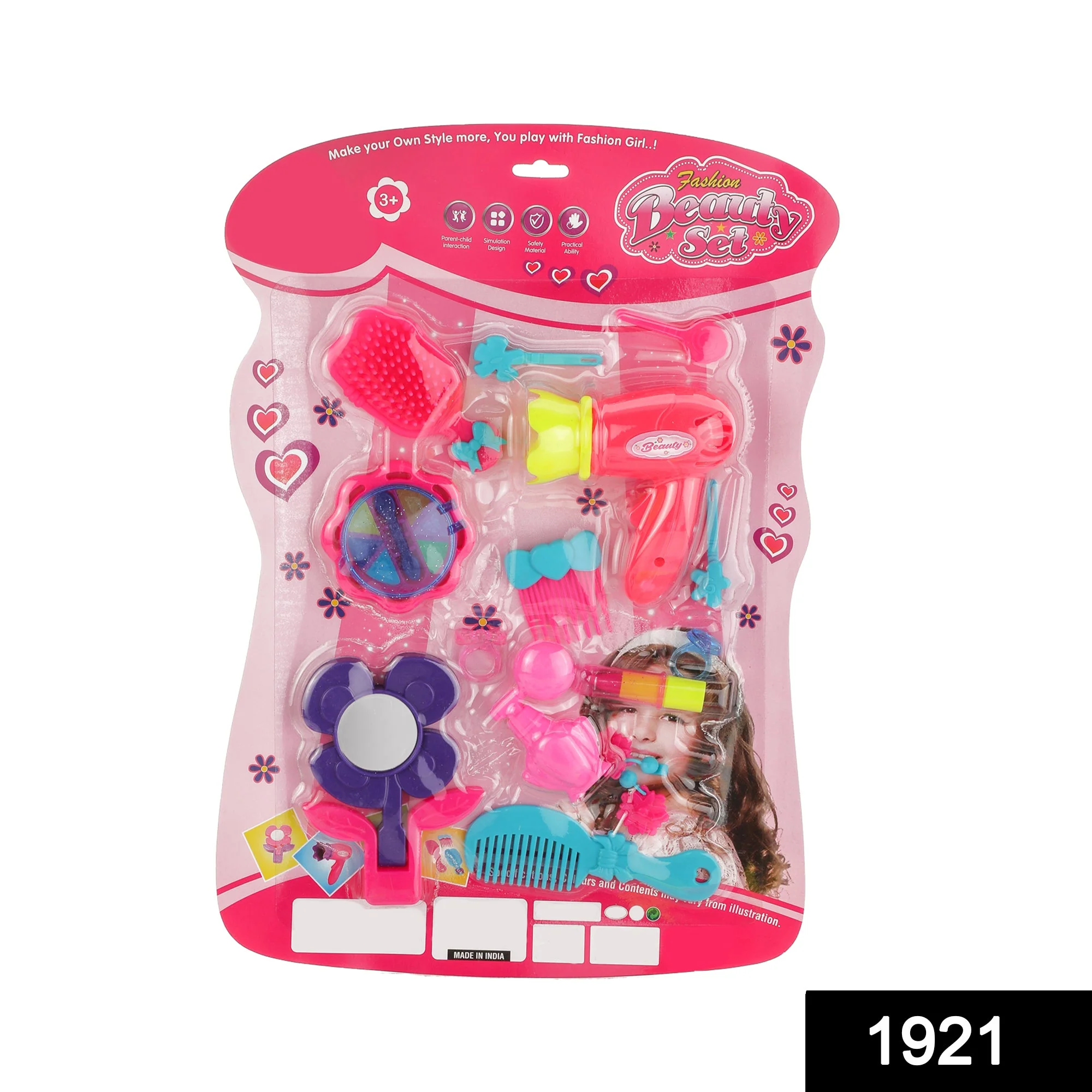 Kids Makeup Vanity Toy – Multicolour Pretend Play Beauty Suitcase | Aditi - Image 4