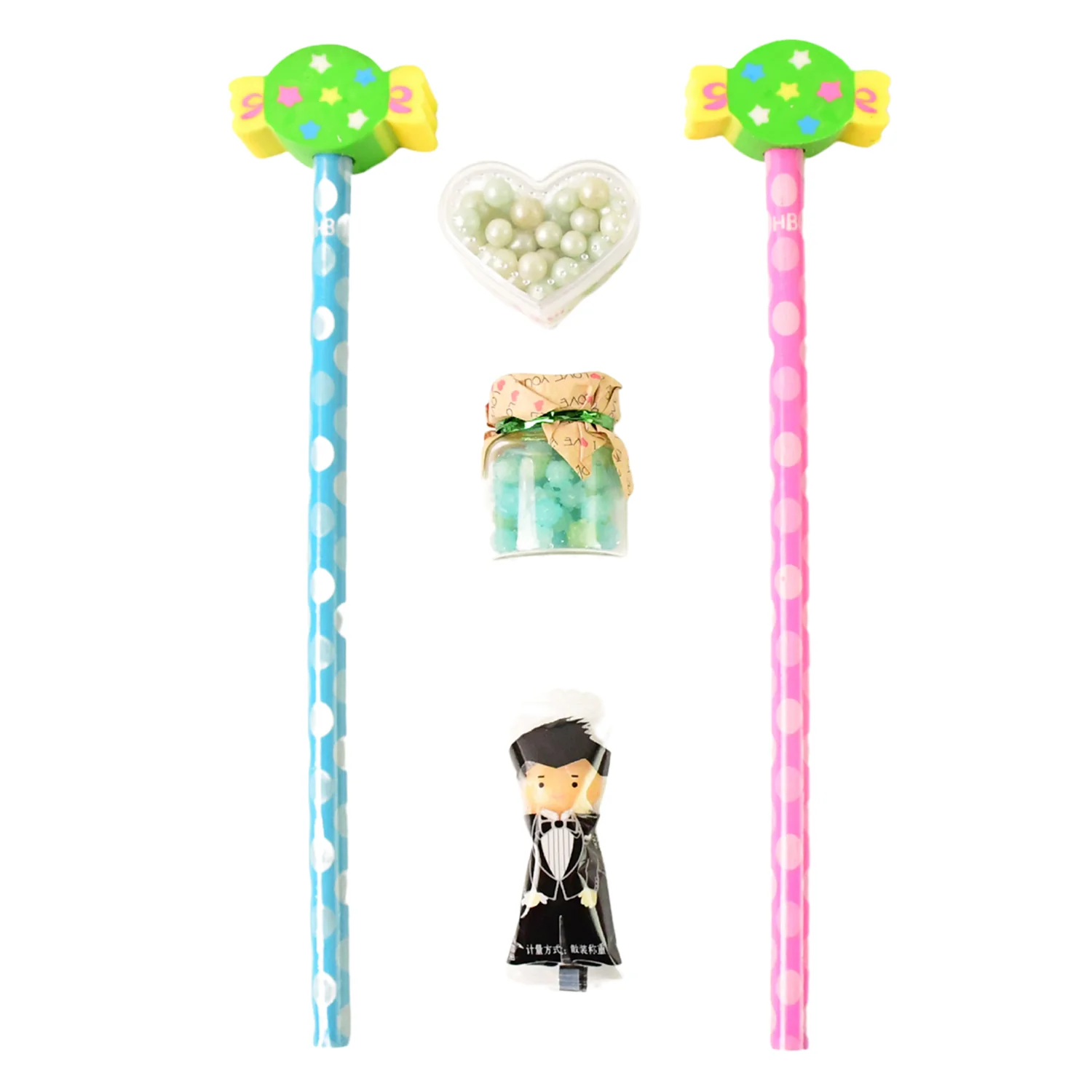 Candy-Themed Pencil Set – Fun Accessories for Kids’ Creativity - Image 5