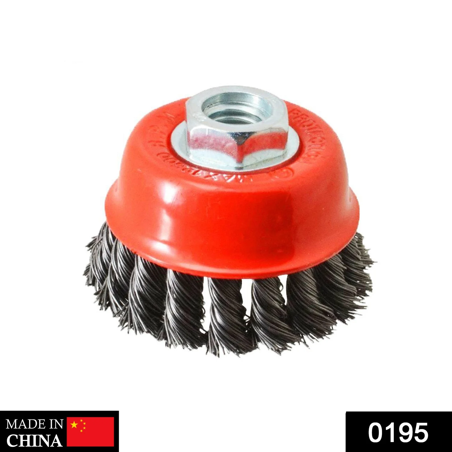 Wire Wheel Cup Brush – Heavy Duty Metal Cleaning | Velvet Wipe - Image 2