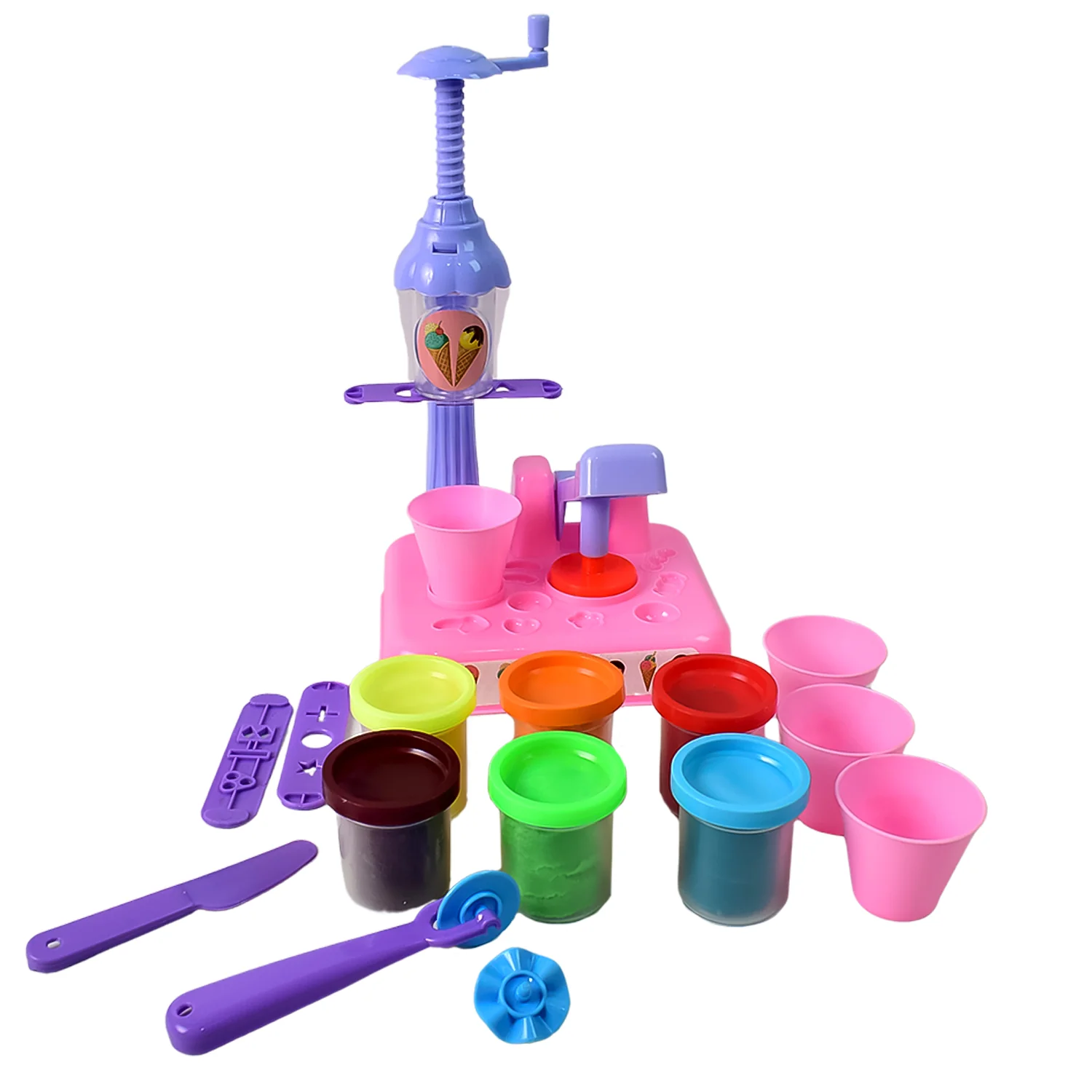 Play Dough Set – Ice Cream Maker & Scoop Kit | Aditi - Image 5