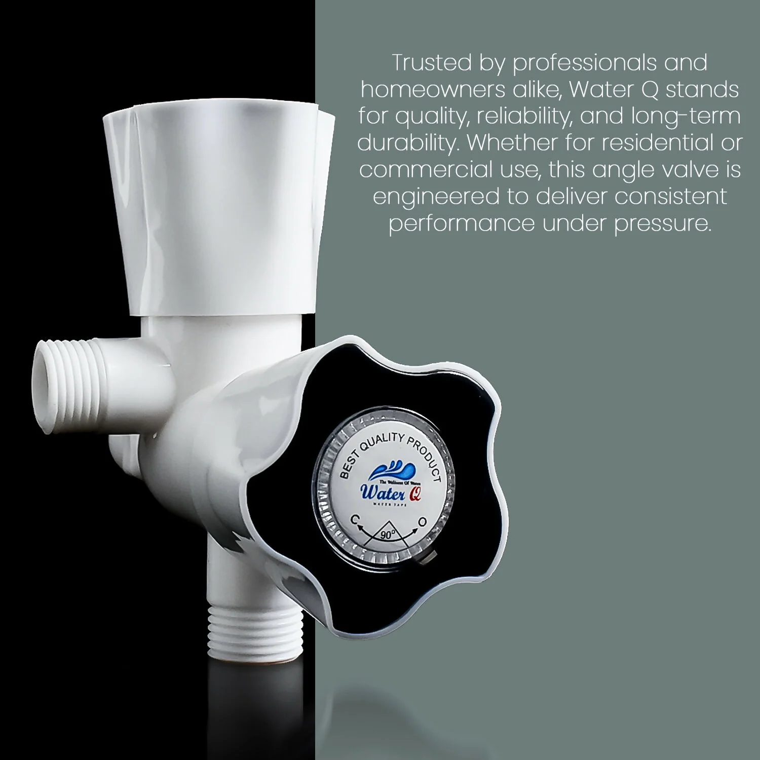 2-in-1 Plastic Bib Cock Water Tap – Dual Outlet, Leak-Proof ABS Faucet - Image 4