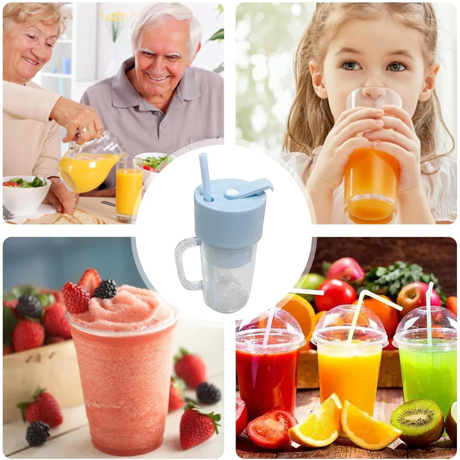 Portable Juicer – USB Rechargeable Blender 340ml | Tidy Table - Image 6