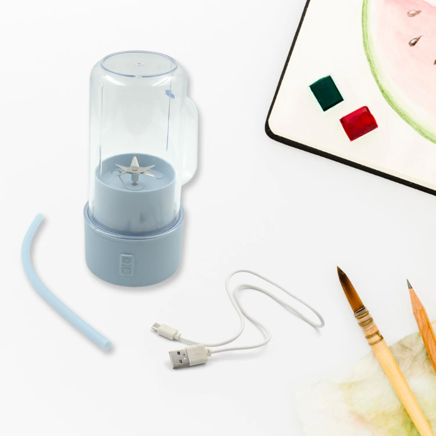 Portable Juicer – USB Rechargeable Blender 340ml | Tidy Table - Image 7