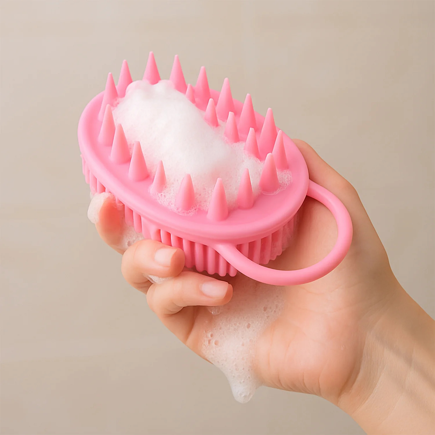 Silicone Soft Bristle Bath Brush – Exfoliate & Massage Skin - Image 6