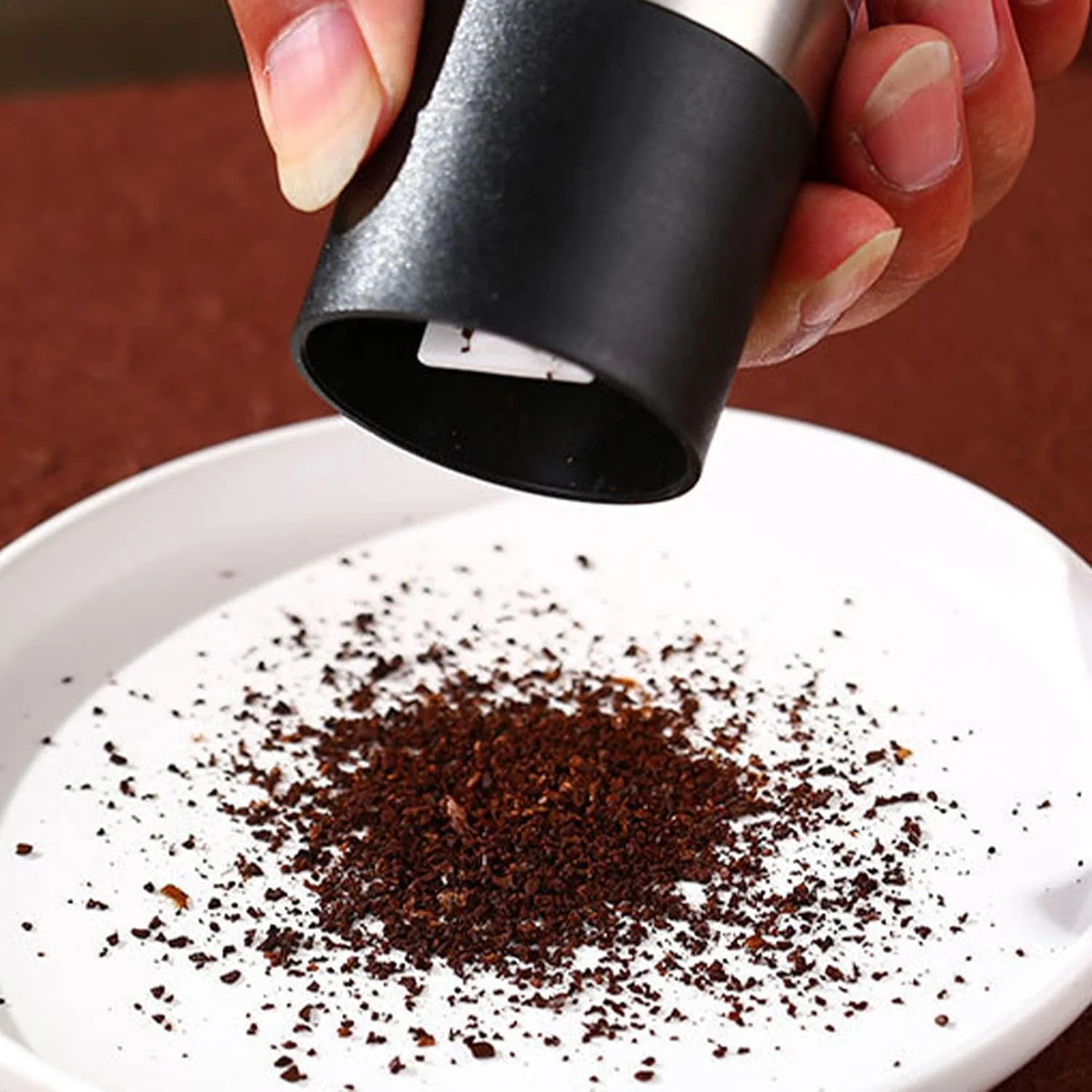 Salt and Pepper Grinder – 2-in-1 Stainless Steel Manual Spice Mill - Image 8