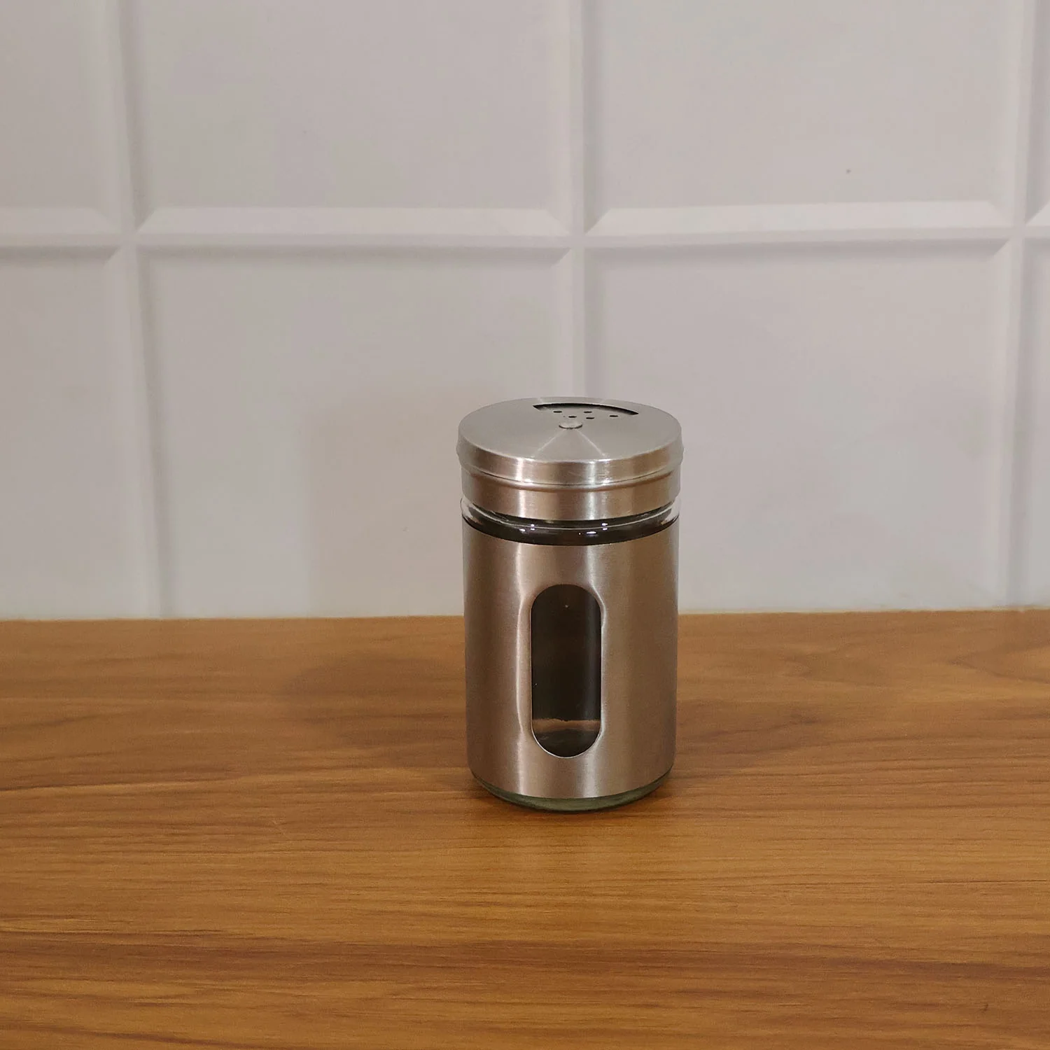 Stainless Steel Spice Jar – 2-in-1 Dual Dispensing with Window - Image 8