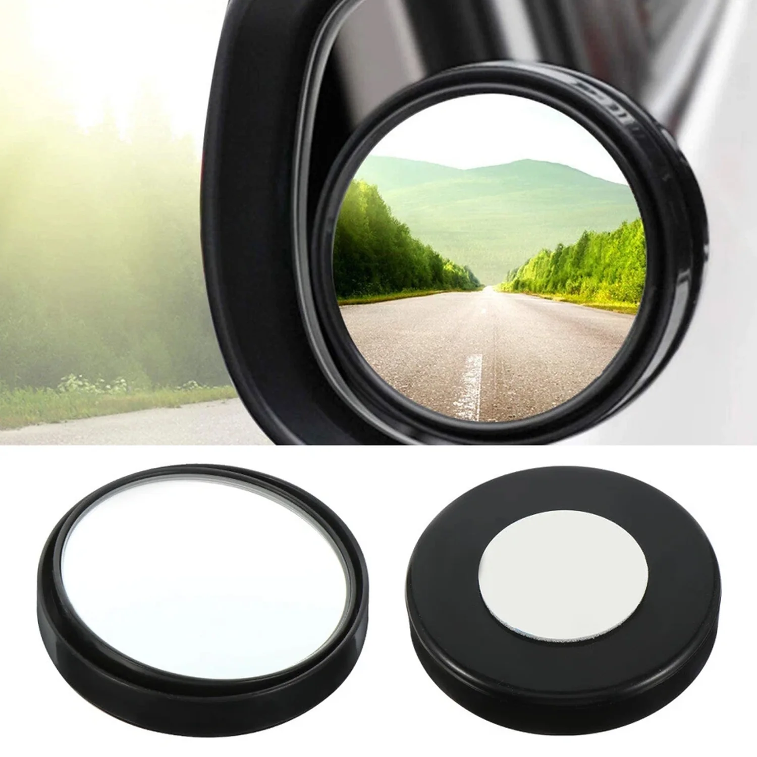 Car Blind Spot Mirrors – Wide Angle Convex Safety Set - Image 4