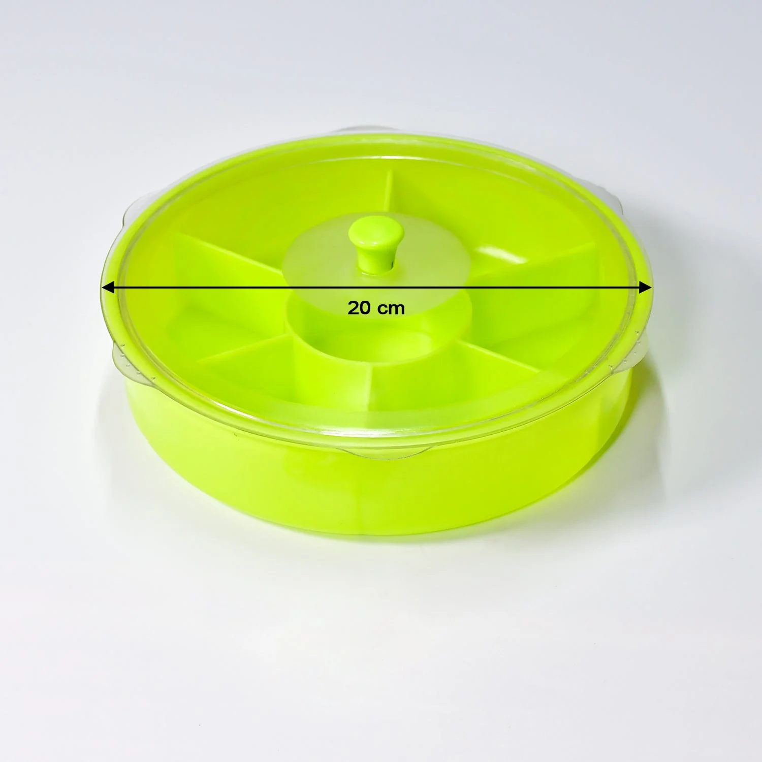 Dry Fruit & Masala Box – Airtight 7-Compartment | Tidy Table - Image 5