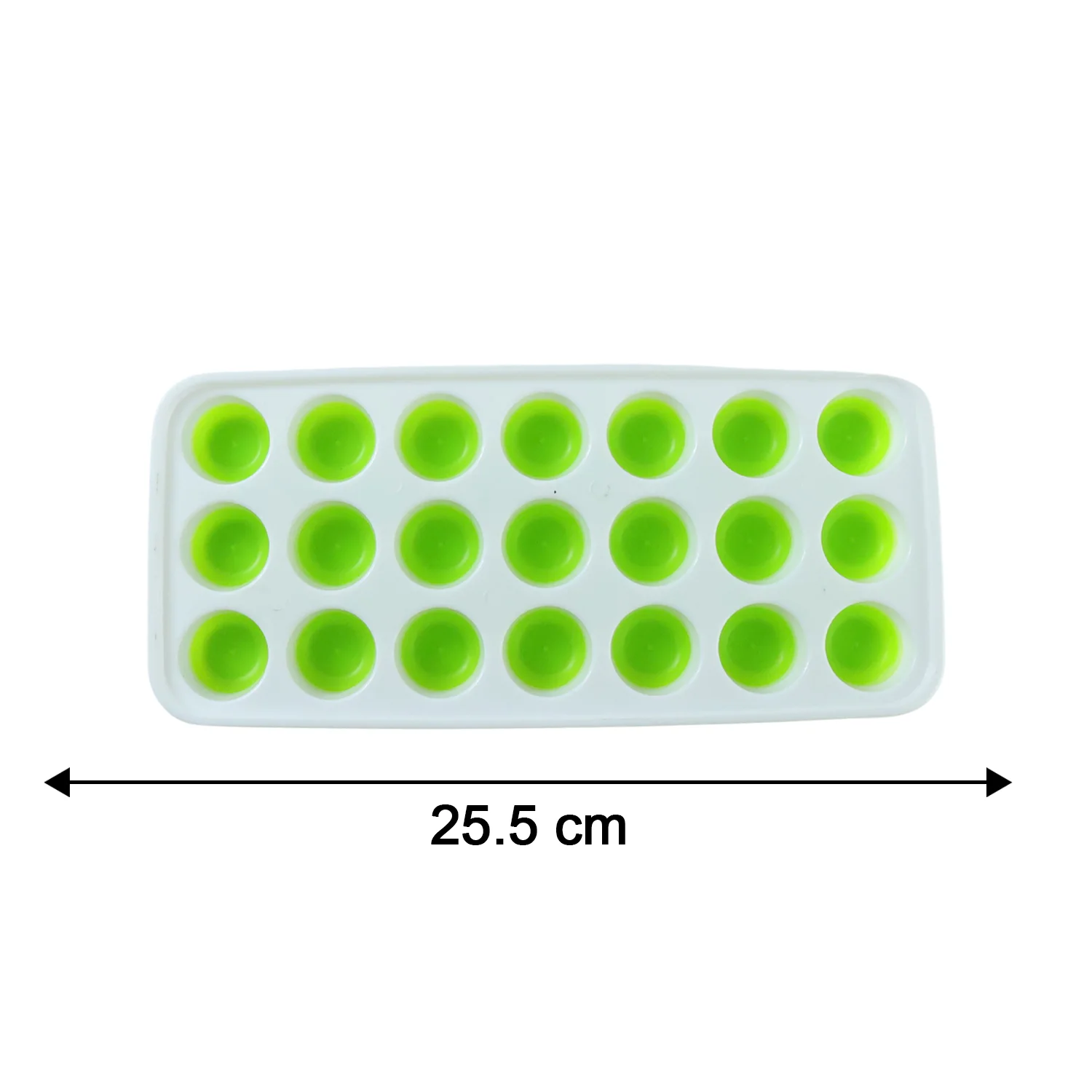 Plastic Ice Cube Tray – 21 Grid Round Mold with Lid - Image 6