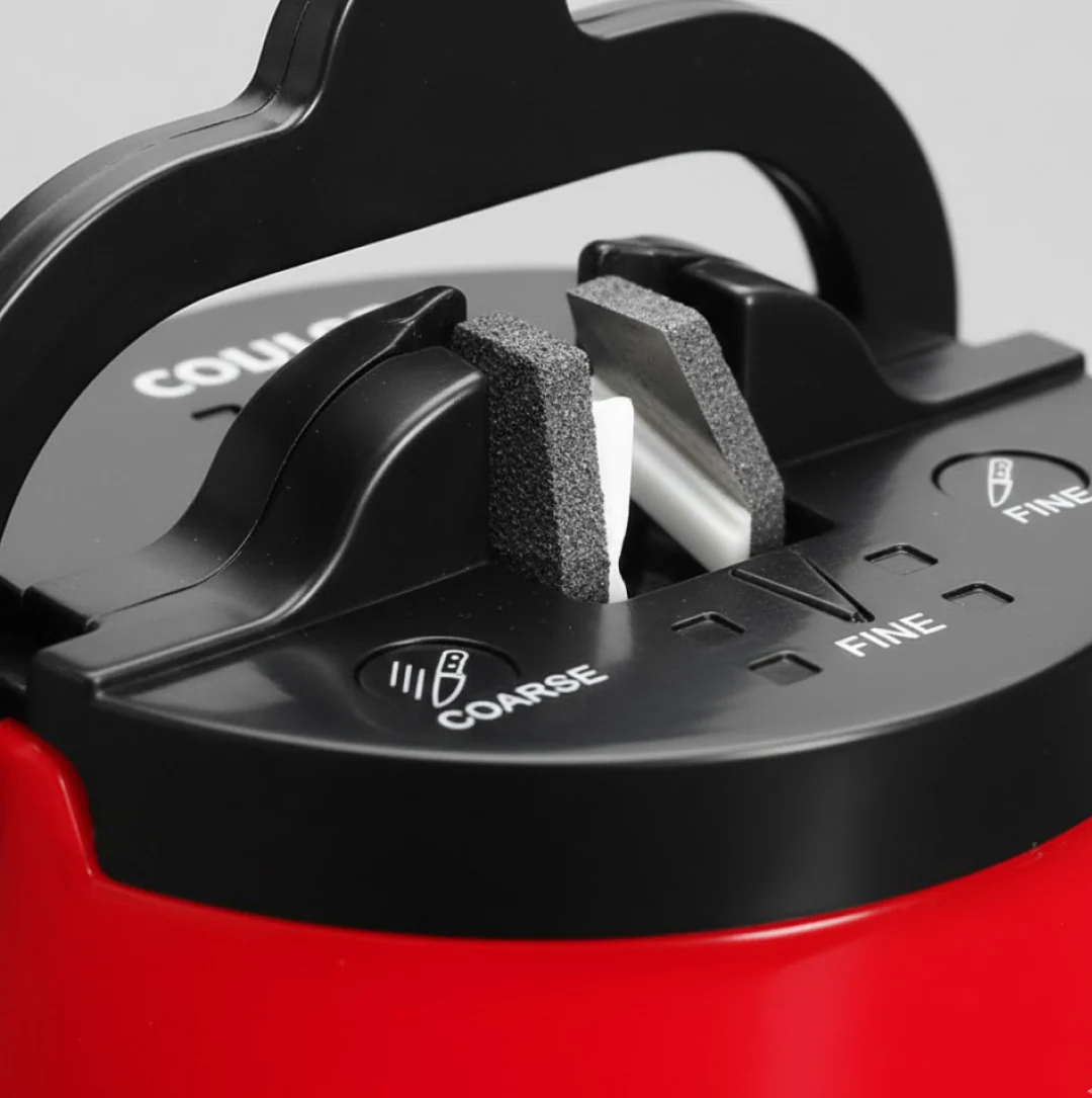 Manual Kitchen Knife Sharpener – 3-Stage Easy-Grip | Quickslice - Image 7