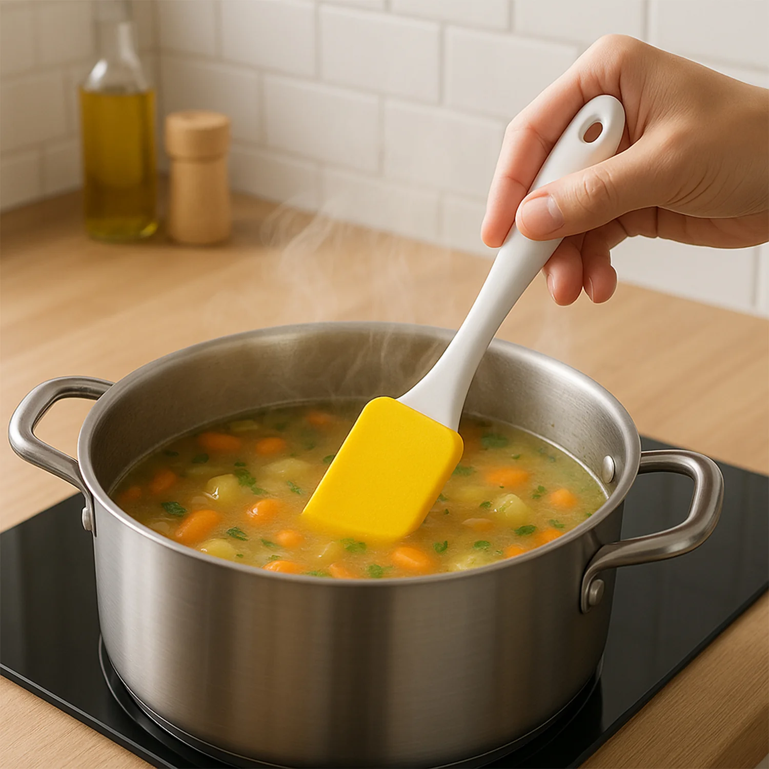 Silicone Baking Tool Set – Multicolor Spatula & Brush | Bake & Dwell - Image 11