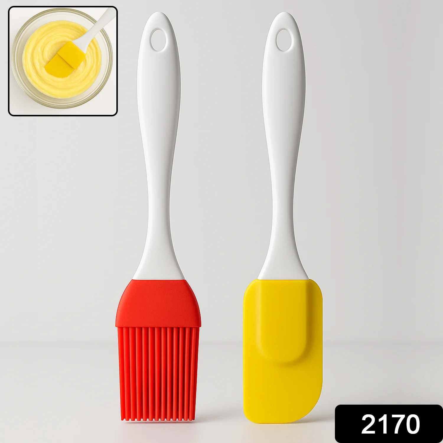 Silicone Baking Tool Set – Multicolor Spatula & Brush | Bake & Dwell - Image 7