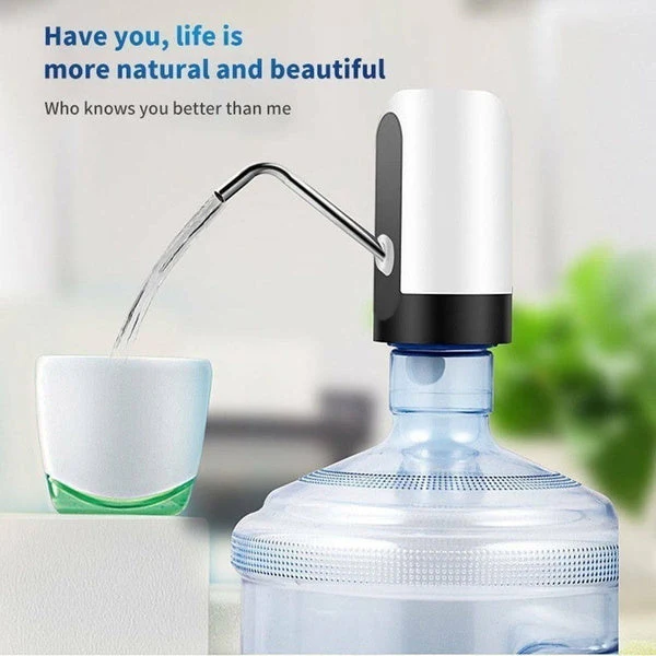 Automatic Water Pump – USB Rechargeable for 20L Bottles | Tidy Table - Image 3