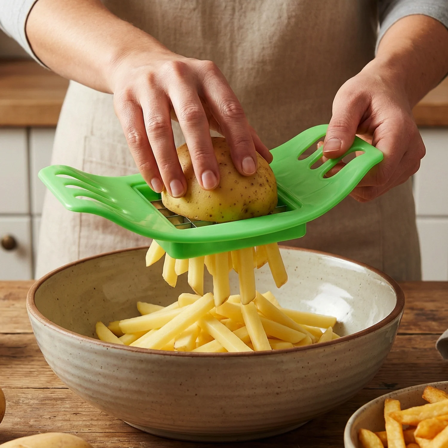 Potato Fries Cutter – Stainless Steel Blades for Easy Slicing | Indo Glow - Image 12