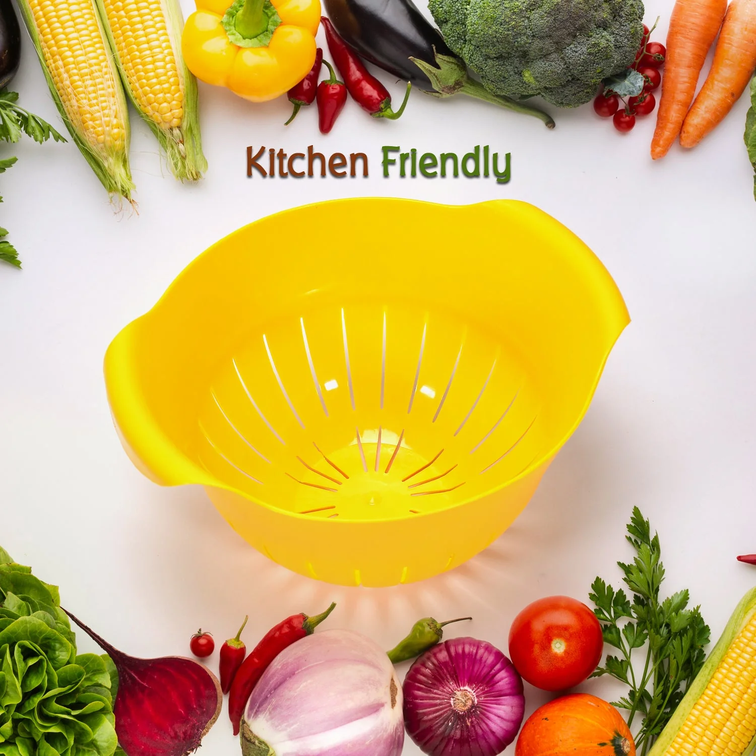 Rice Washing Bowl – Multi-Purpose Kitchen Strainer | Pro Clean - Image 4