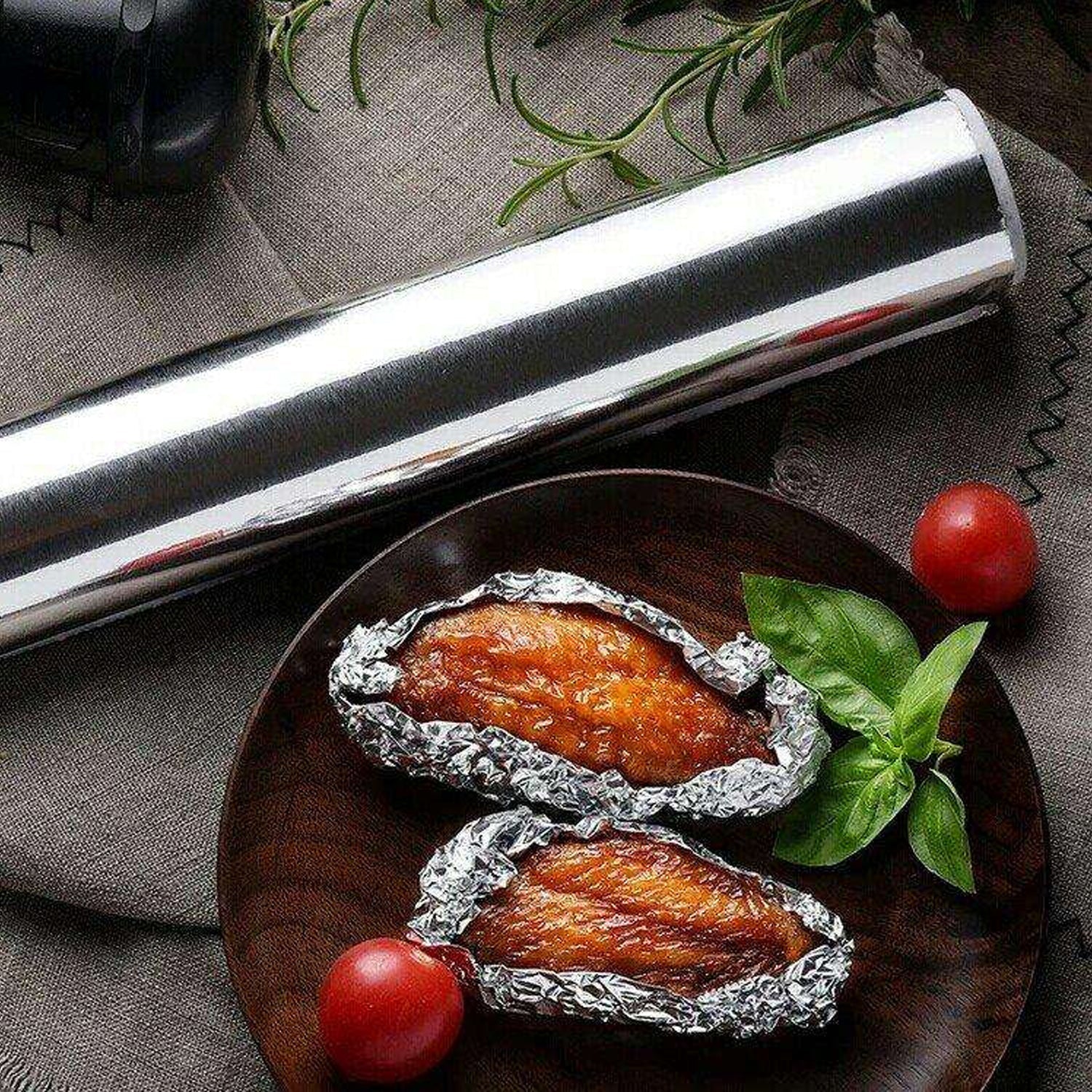 Heavy Duty Aluminum Foil Roll – Non-Stick & Thick | Bake & Dwell - Image 9
