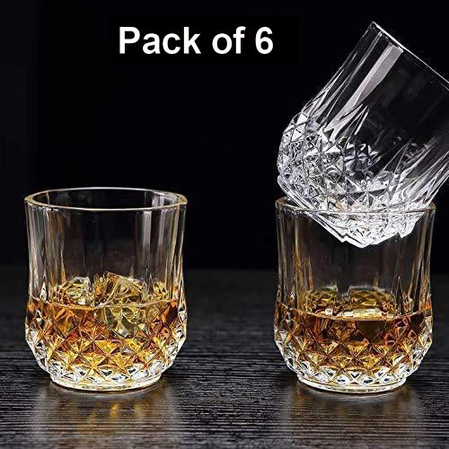 Unbreakable Plastic Glasses Set – Transparent, 250ml (Set of 6) | Indo Glow - Image 3