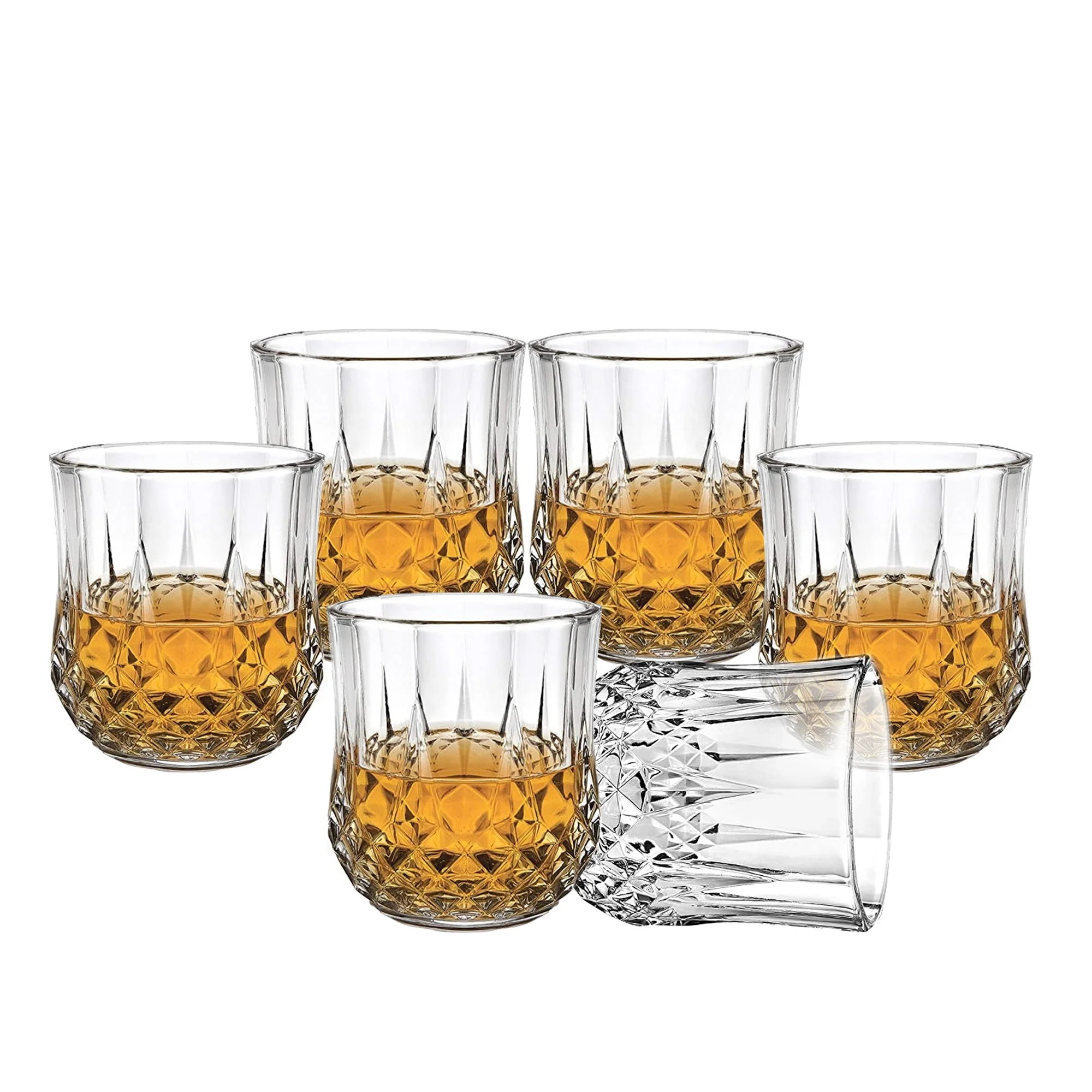 Unbreakable Plastic Glasses Set – Transparent, 250ml (Set of 6) | Indo Glow - Image 4