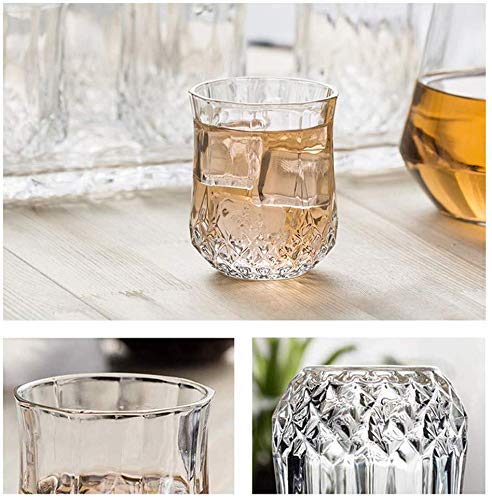 Unbreakable Plastic Glasses Set – Transparent, 250ml (Set of 6) | Indo Glow - Image 7