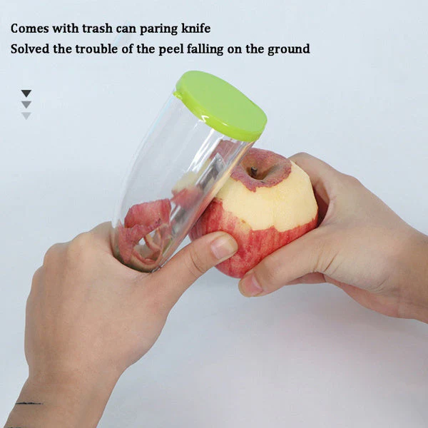 Vegetable Peeler with Container – Mess-Free Kitchen Tool | CookAura - Image 8