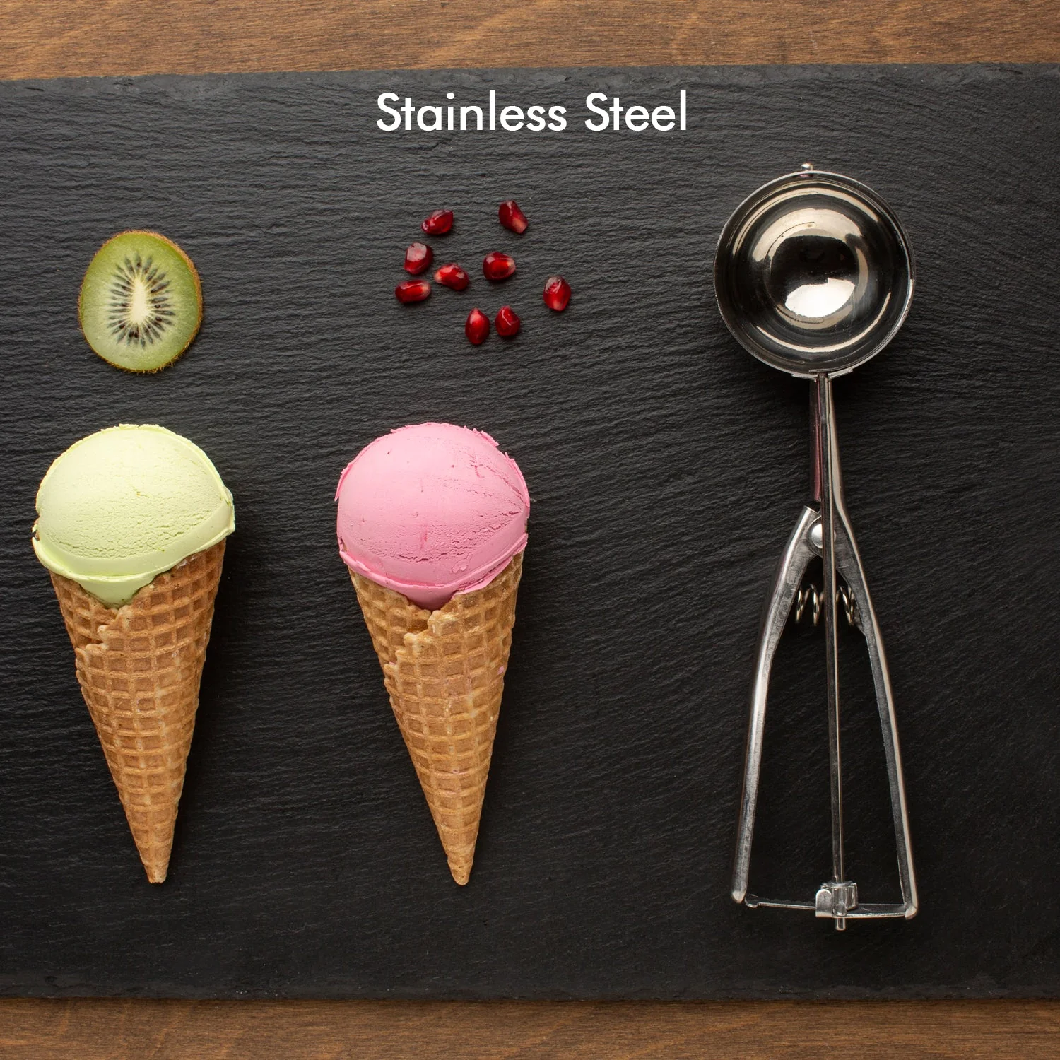 Ice Cream Scoop – Trigger Release Stainless Steel | Indo Glow - Image 5