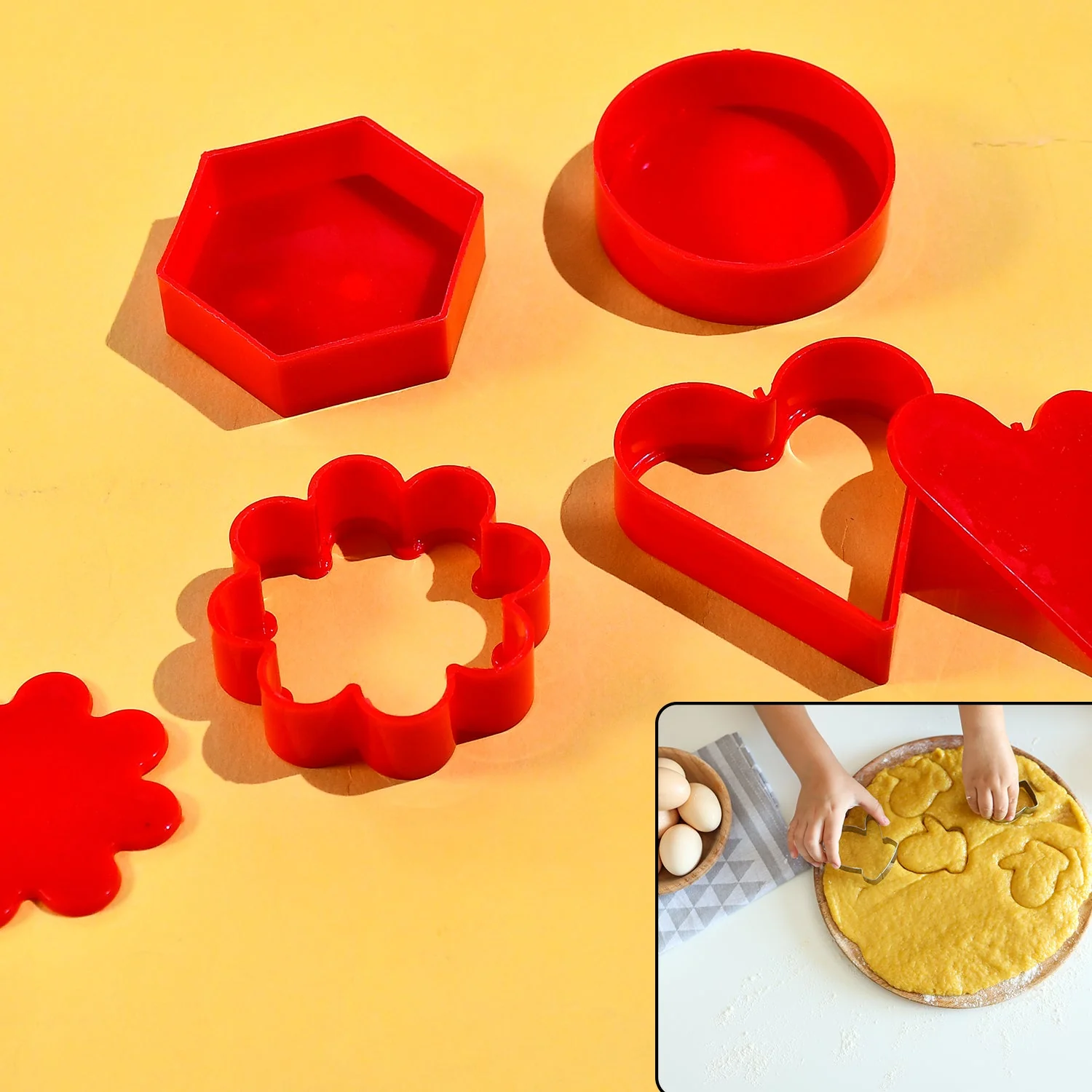 Cookie Cutter Set – 4 Shapes for Baking Fun | Bake & Dwell - Image 6