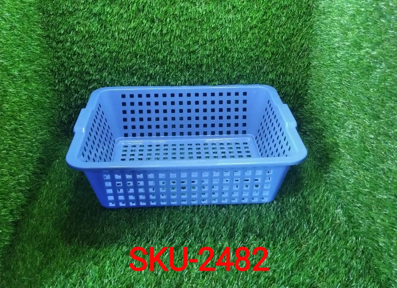 Plastic Fruit Basket – Medium Cane Style Storage & Decor | Tidy Table - Image 6